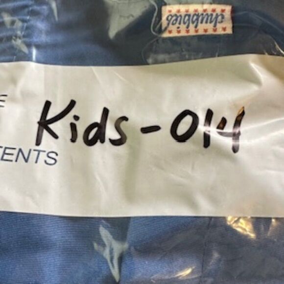 Chubbies Red/Blue Color Block Swim Trunks in Size Medium with Lining - Picture 7 of 7